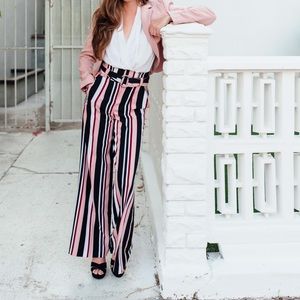 New York & Company Palazzo High-Waisted Pants